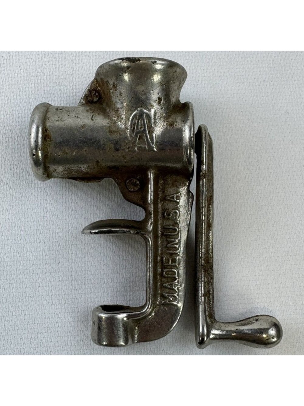 Vintage Salesman Sample Meat Grinder Cast Iron Miniature AC Arcade Made In USA